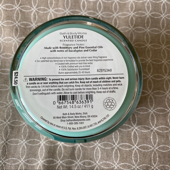 Bath & Body Works Accents Bath Body Works Yuletide Candle Poshmark
